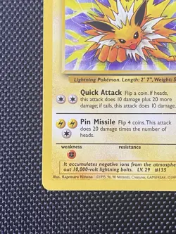 Jolteon 20/64 - Jungle Unlimited Non-Holo Rare Pokemon TCG LP/NM - Image 5