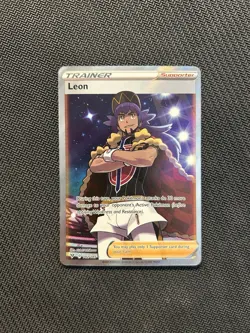 Pokemon TCG Leon 182/185! NM Condition! See Description! - Image 1