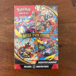 Pokemon TCG Mega Evolution Booster Bundle 6 Packs - Sealed Box - Image 1