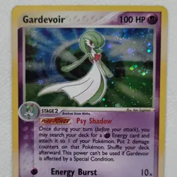 Pokemon Gardevoir 7 Ex Battle Stadium 100HP Holo Rare 2003 Stage 2 Energy Burst - Image 1