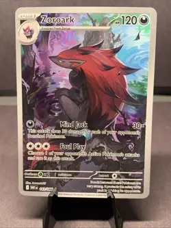 Pokemon TCG Zoroark 143/086 Sv: White Flare Holo Illustration Rare NM/M - Image 1