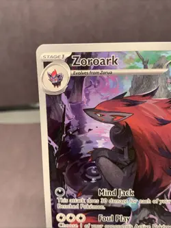 Pokemon TCG Zoroark 143/086 Sv: White Flare Holo Illustration Rare NM/M - Image 2