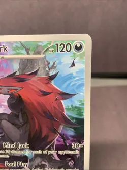 Pokemon TCG Zoroark 143/086 Sv: White Flare Holo Illustration Rare NM/M - Image 3