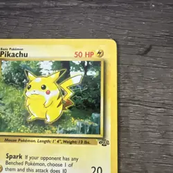 LP Pikachu - 60/64 - Common - 1st Edition Pokemon Jungle - Image 4