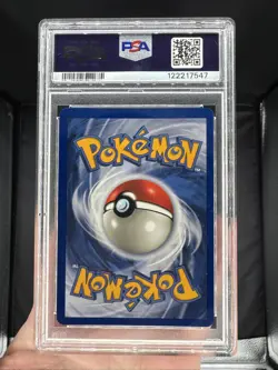 1999 Pokemon Fossil Dragonite 4/62 Holo Rare Unlimited PSA 8 - Image 2