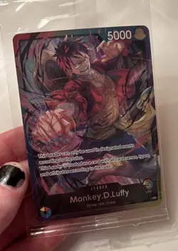 One Piece TCG - Monkey D. Luffy Leader Foil Promo Sealed - P-L Sealed Battle - Image 2