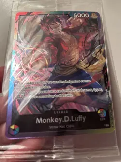 One Piece TCG - Monkey D. Luffy Leader Foil Promo Sealed - P-L Sealed Battle - Image 3