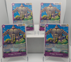 Groggy Monsters Playset - EB04-033 x4 - The Azure Sea's Seven - One Piece TCG - Image 1