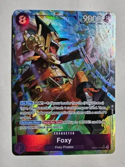 One Piece FOXY EB04-036 OP 14 The Azure Seas Seven SR Alt Art English - Image 1