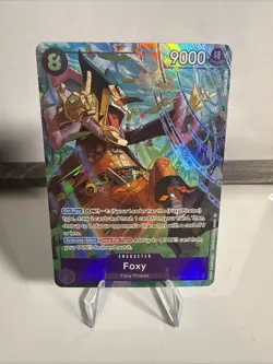Foxy (Alternate Art) EB04-036 One Piece from OP-14 The Azure Sea's Seven Foil NM - Image 1