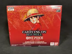 One Piece TCG Sealed Booster Box Carrying On His Will OP-13 Bandai Ultra Rare - Image 1