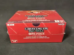 One Piece TCG Sealed Booster Box Carrying On His Will OP-13 Bandai Ultra Rare - Image 2