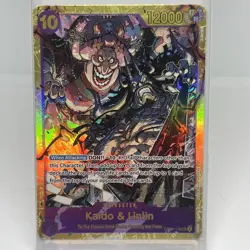 One Piece Kaido & Linlin OP08-119 Two Legends SEC NM English - Image 1