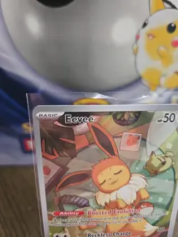 Pokemon TCG Eevee SVP 173, Prismatic Evolutions Promo Card - Image 3