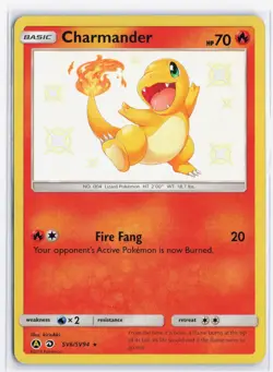 Pokemon Card : Shiny Charmander SV6/SV94 Hidden Fates Shiny Vault Holo NM - Image 1