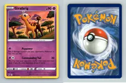 Girafarig #65/185 SWSH Vivid Voltage Uncommon Pokemon 2020 TCG Card - Image 1