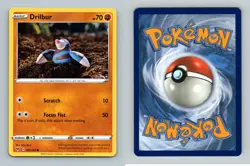 Drilbur #91/185 SWSH Vivid Voltage Common Pokemon 2020 TCG Card - Image 1