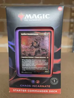 Magic The Gathering Starter Commander Deck - Chaos Incarnate 2022 SEALED - Image 1