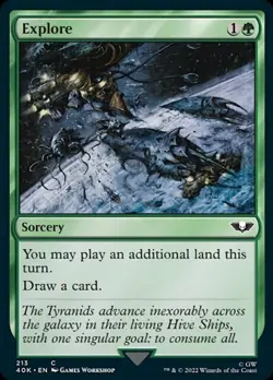 MTG - Explore - Surge Foil, Universed Beyond: Warhammer 40 000 - Image 1