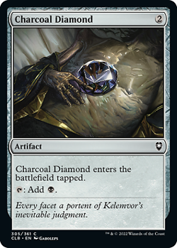MTG - Charcoal Diamond - Foil, Commander Legends: Battle for Baldur's Gate - Image 1