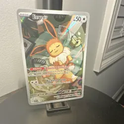 Pokemon Eevee 173 SVP Promo Holo Basic 50 HP Boosted Evolution Reckless Charge - Image 1