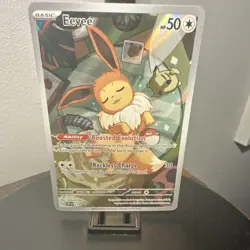 Pokemon Eevee 173 SVP Promo Holo Basic 50 HP Boosted Evolution Reckless Charge - Image 2