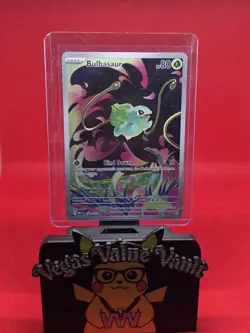 Pokemon TCG Bulbasaur 133/132 Me01: Mega Evolution Holo ●NO STAMP● - Image 1
