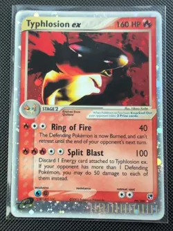 Pokemon EX SANDSTORM - #99/100 Typhlosion ex - Ultra Rare Holo - ENG - LP - Image 1
