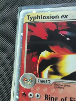 Pokemon EX SANDSTORM - #99/100 Typhlosion ex - Ultra Rare Holo - ENG - LP - Image 2