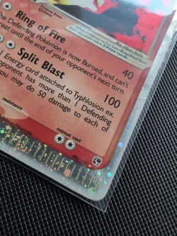 Pokemon EX SANDSTORM - #99/100 Typhlosion ex - Ultra Rare Holo - ENG - LP - Image 4