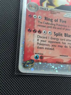 Pokemon EX SANDSTORM - #99/100 Typhlosion ex - Ultra Rare Holo - ENG - LP - Image 5