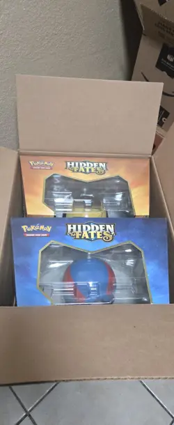 2019 Pokemon Hidden Fates Ultra Ball And Great Ball Collection Sealed - Image 1