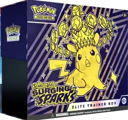 Pokemon TCG Scarlet & Violet Surging Sparks Elite Trainer Box Factory Sealed - Image 1