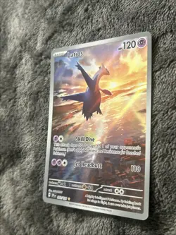 Pokemon TCG Latios 203/191 Sv08: Surging Sparks Holo Illustration Rare ￼ - Image 4