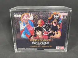 One Piece TCG Sealed Booster Box Emperors In The New World OP-09 Bandai + Case - Image 1