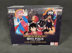 One Piece TCG Sealed Booster Box Emperors In The New World OP-09 Bandai + Case - Image 3