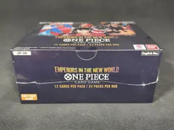 One Piece TCG Sealed Booster Box Emperors In The New World OP-09 Bandai + Case - Image 4