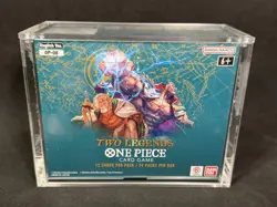 One Piece TCG Sealed Booster Box Two Legends OP-08 Bandai Ultra Rare + Case - Image 1