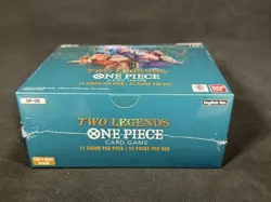 One Piece TCG Sealed Booster Box Two Legends OP-08 Bandai Ultra Rare + Case - Image 3