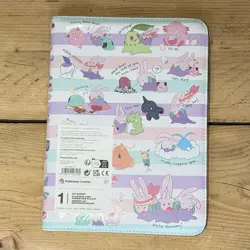 Pokemon Center Exclusive We're Goomy Zip Binder 9 Pocket 360 Card - Image 1