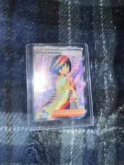 Pokemon Scarlet & Violet Erika's Invitation Ultra Rare Card 196/165 151 Series - Image 1