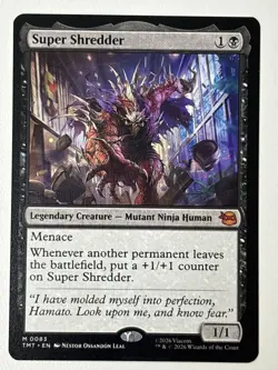 Super Shredder - TMNT - NM - Magic the Gathering MTG - Single - Image 1