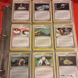 Pokemon TCG EX Delta Species Trainer Lot of 9, Holon Transceiver, Birch - Image 1
