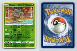 Pineco #8/185 SWSH Vivid Voltage Reverse Holo Common Pokemon 2020 TCG Card - Image 1