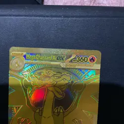 Pokemon Mega Charizard X ex - 130/094 - ME02: Phantasmal Flames (PFL) GOLD!!! - Image 2