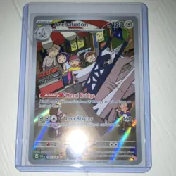 Pokemon Archaludon Illustration Rare Holo Sv07 Stellar Crown 155/142 180HP - Image 1