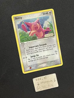 Pokemon EX Legend Maker - Skitty - 64/92 - STAMPED Holo - *SWIRL* - NM - Image 3