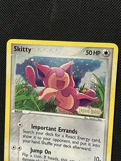 Pokemon EX Legend Maker - Skitty - 64/92 - STAMPED Holo - *SWIRL* - NM - Image 5