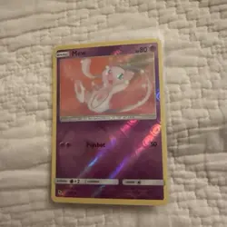 1x NM-Mint Mew - 32/68 - Rare - Reverse Holo Pokemon Hidden Fates - Image 1
