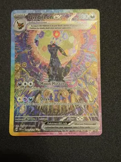 Pokemon TCG - Prismatic Evolutions: Umbreon ex 161/131 Illustration Rare - Image 4